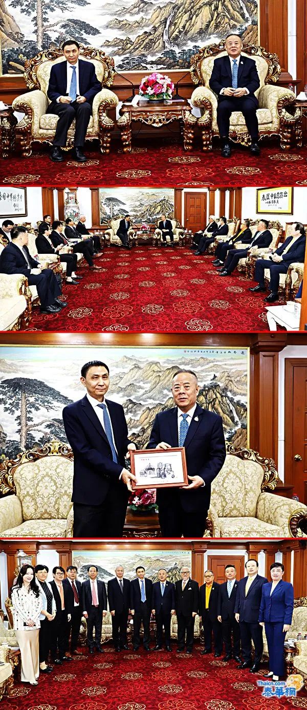 【名誉会长】安徽省人民政府副秘书长罗光勇率团访问泰国中总副主席李桂雄