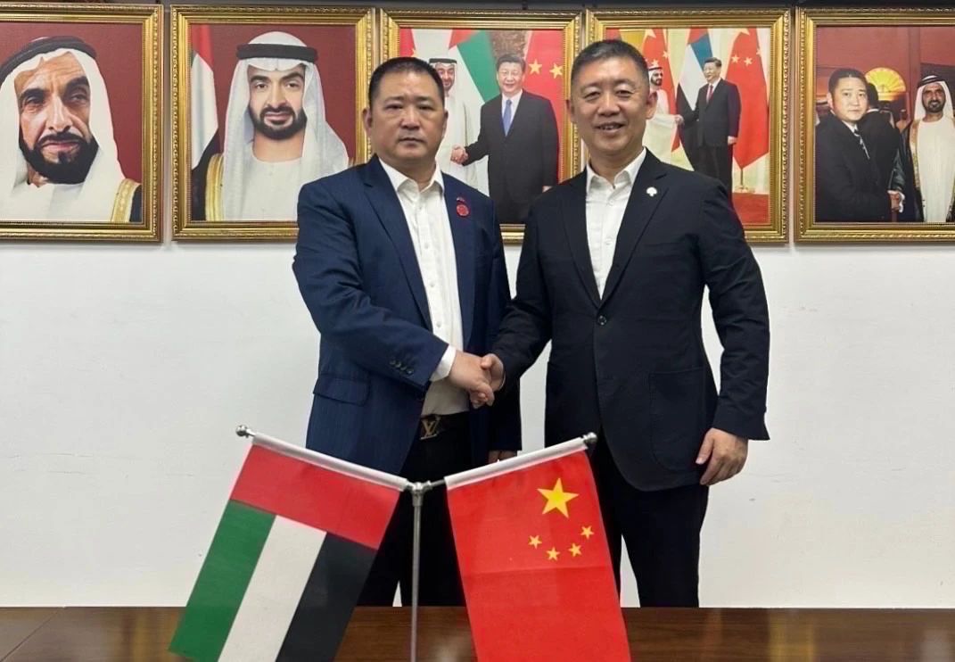 【名誉会长】河北省侨商会会长宣武兵参访迪拜龙城总商会 共谋合作新机遇