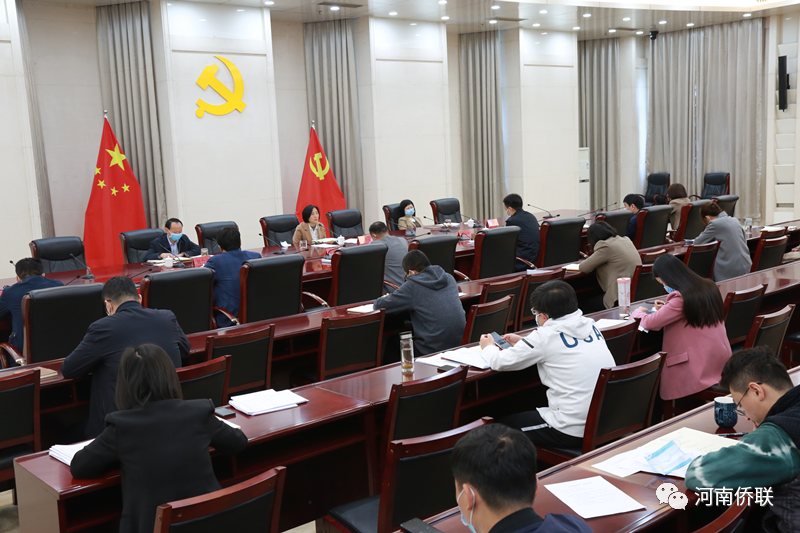 河南省侨联以“赶考路上有我 走好第一方阵”为主题开展第二期“一学两讲两评议”活动