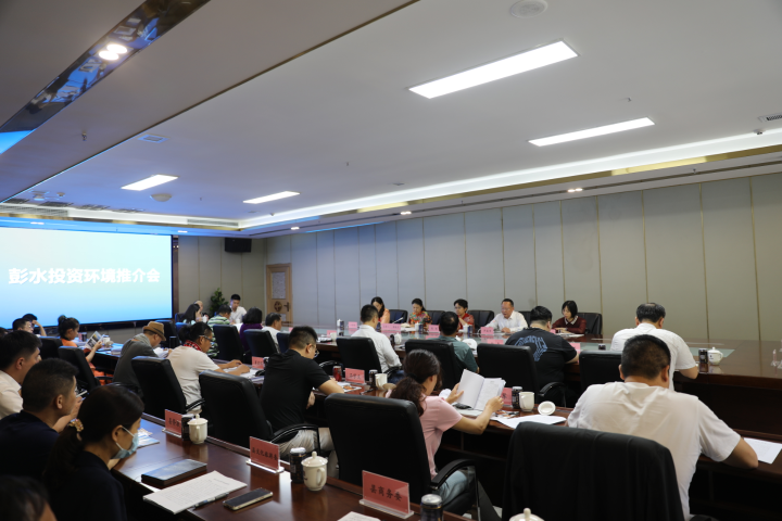 “一带一路”侨商组织年会考察团来彭考察投资环境