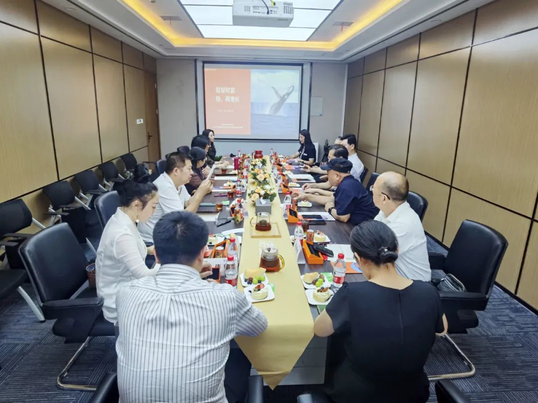 我会执行会长兼秘书长王广国带队走进副会长单位诺亚财富