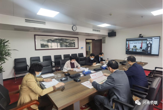 河南省侨联党组传达学习党的二十大和全省领导干部会议精神