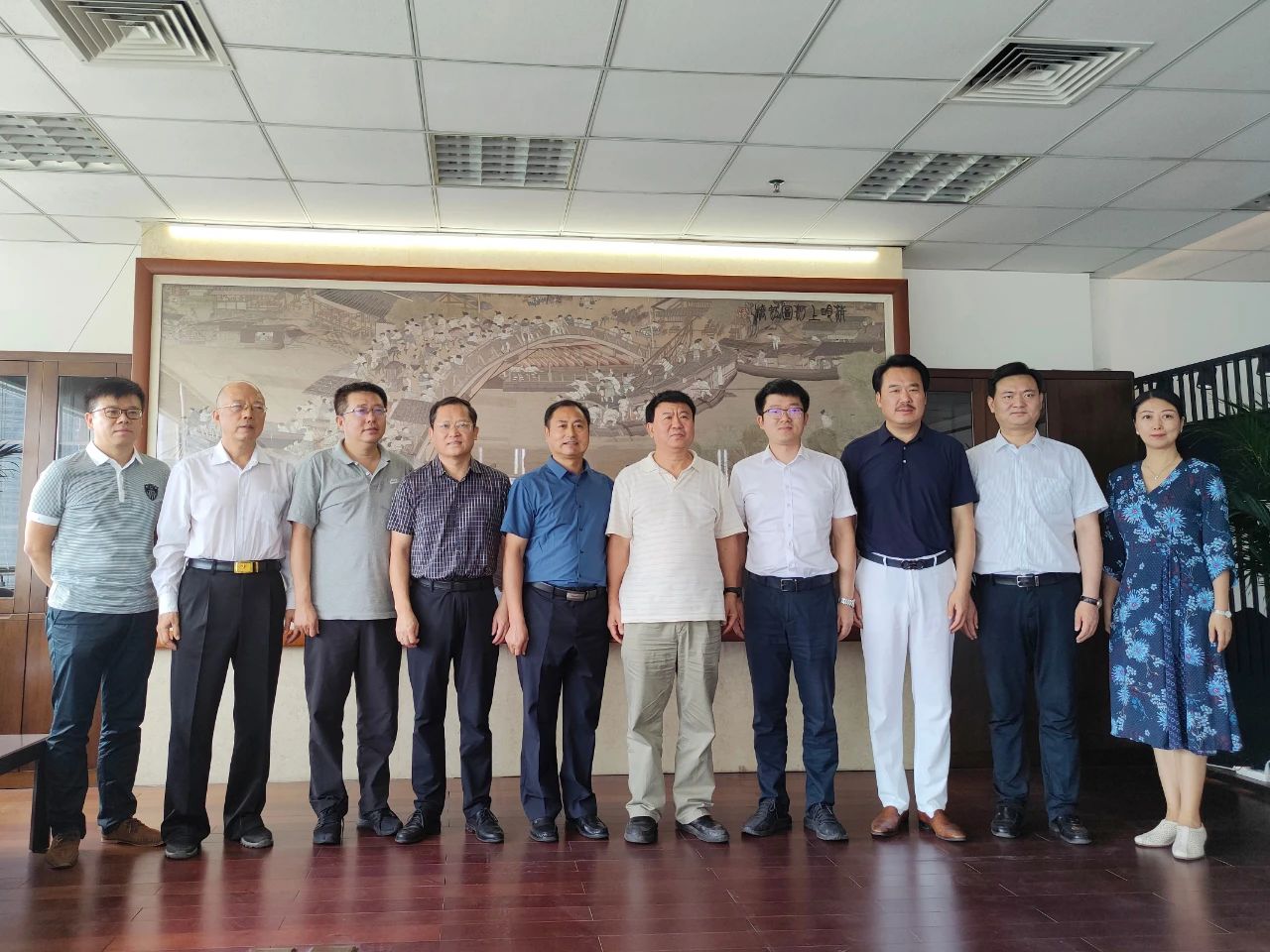 省侨联领导一行莅临我会，调研“双循环”背景下侨资企业发展情况