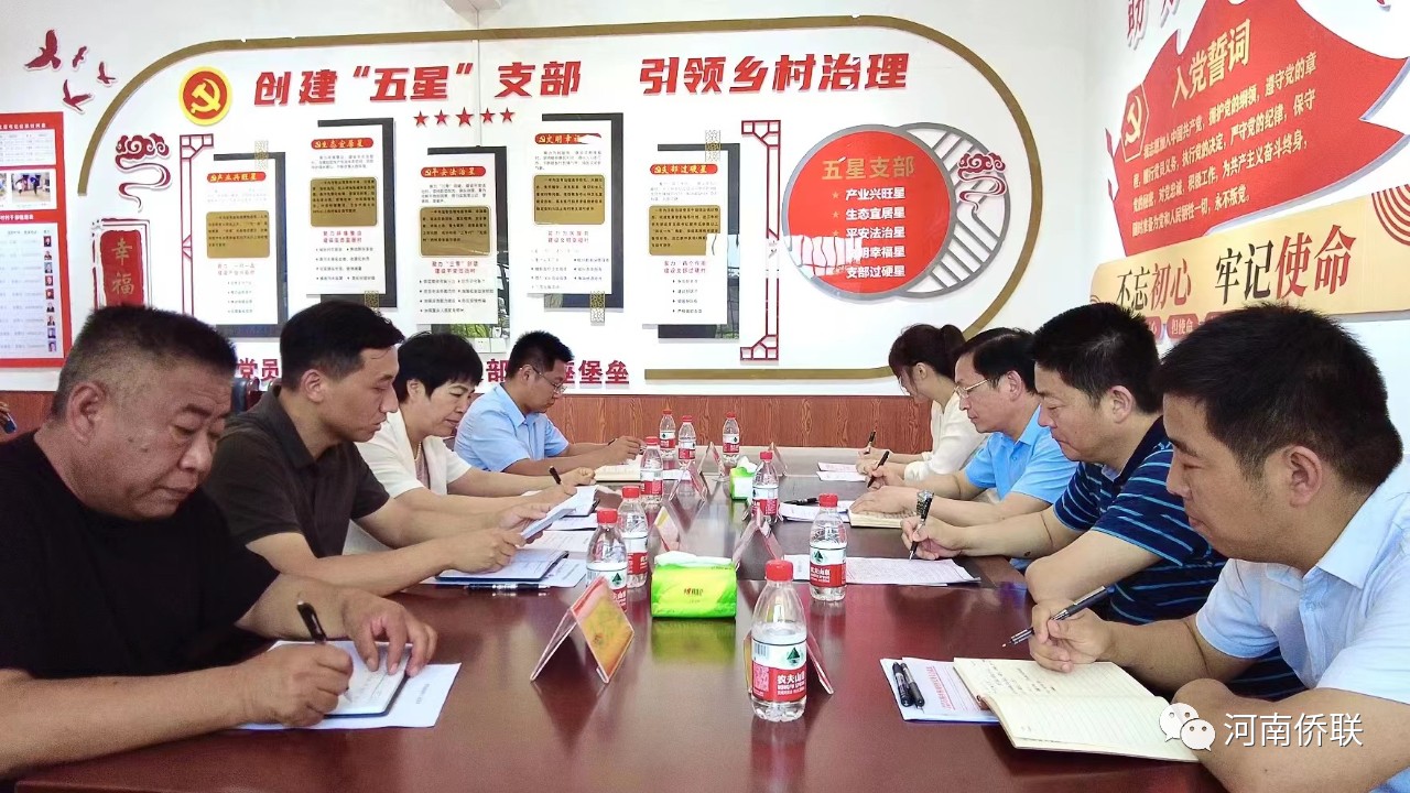 河南省侨联“侨爱心·送温暖”送医送法活动走进桥南村