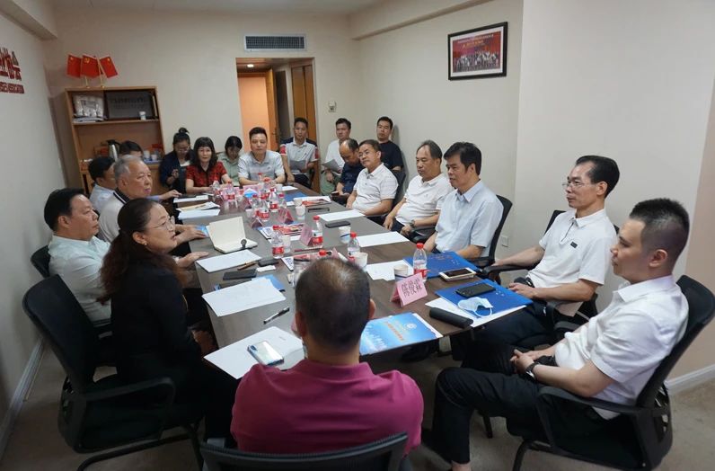 茂名市侨联率市侨商联合会会长团拜访广东省侨商会