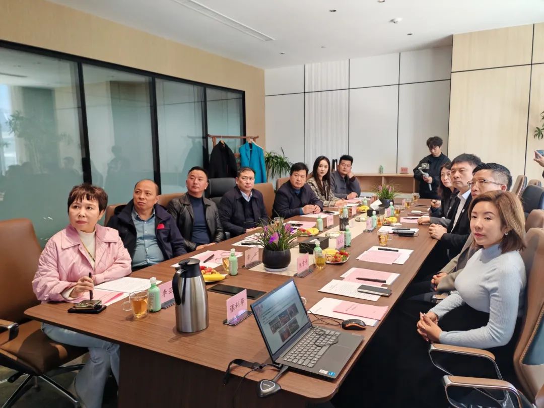 漯河市侨联党组书记、主席甘信奎携市侨商会一行到访河南省侨商联合会座谈交流