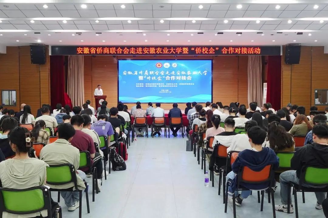 “侨校企”三方聚力 激活安徽高校人才就业新动能