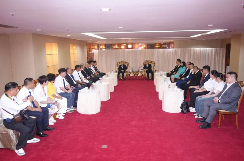 【名誉会长】共探出海商机 泰国中华总商会副主席李桂雄接待高州侨商代表团一行