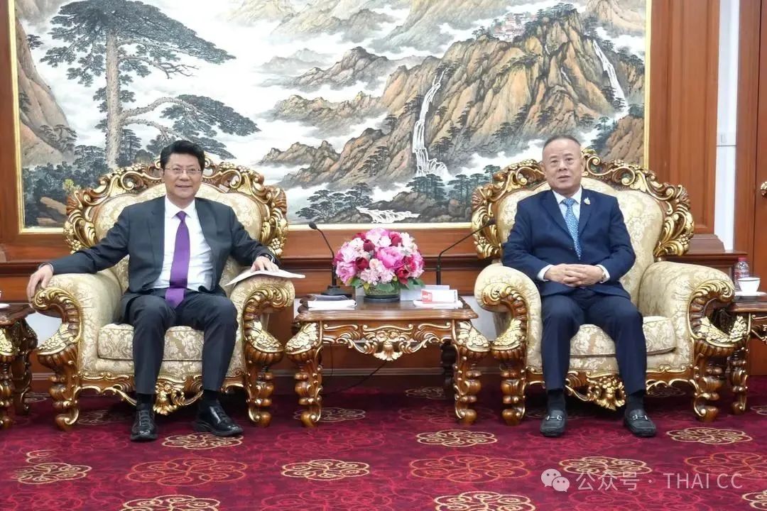 【名誉会长】泰国中华总商会副主席李桂雄接待扬州市委书记王进健一行