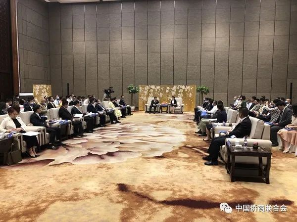 我会执行会长王广国一行参加第二届“消博会”和“2022世界侨商海南行暨创业中华·侨商论坛”
